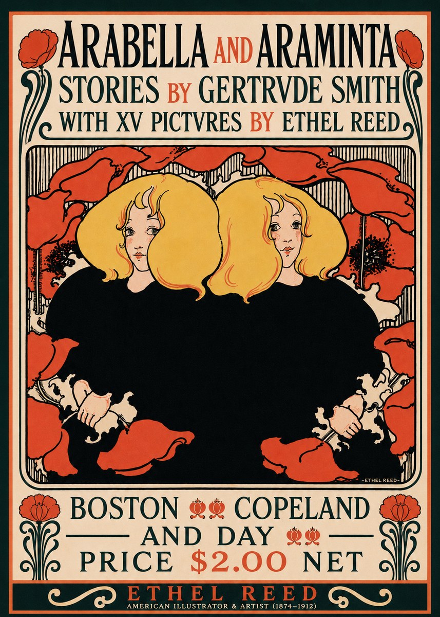 Ethel Reed Arabella and Araminta Stories No6 - Póster