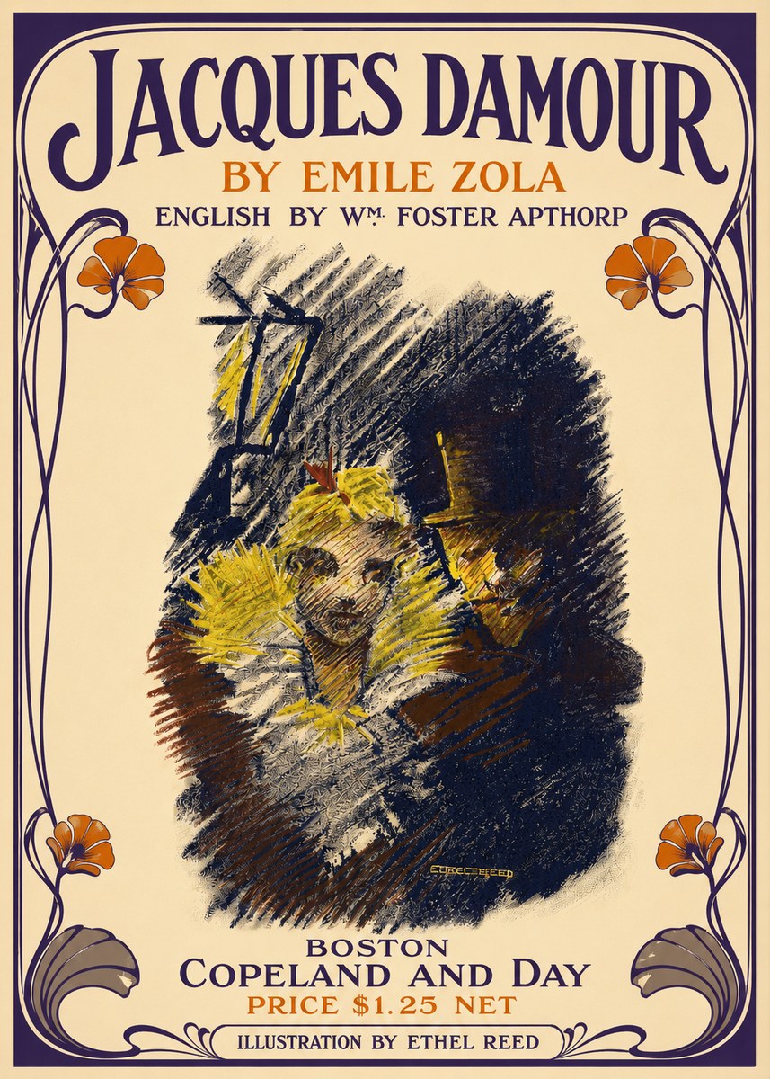 Ethel Reed Jacques Damour No3 - Póster