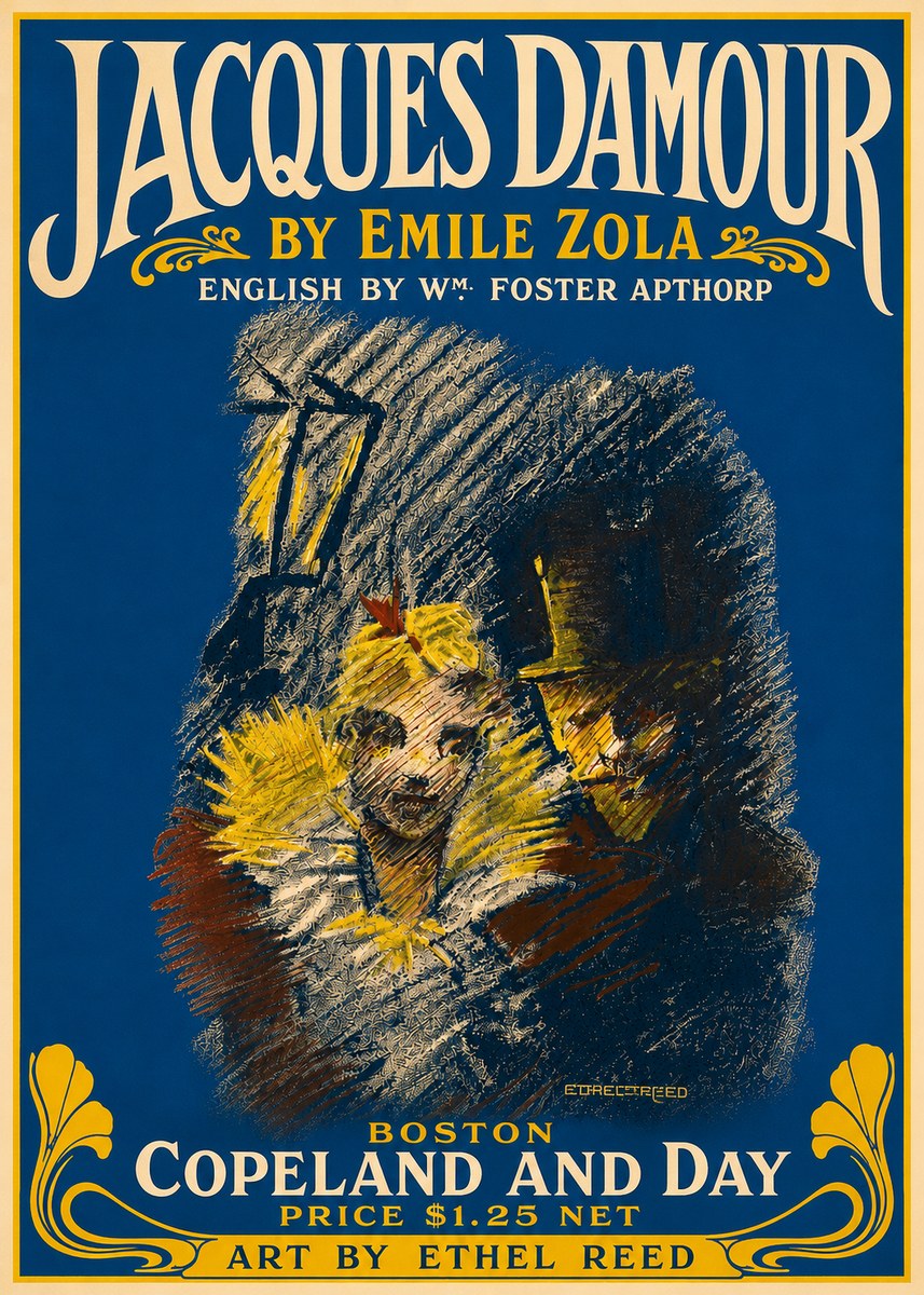 Ethel Reed Jacques Damour No5 - Póster