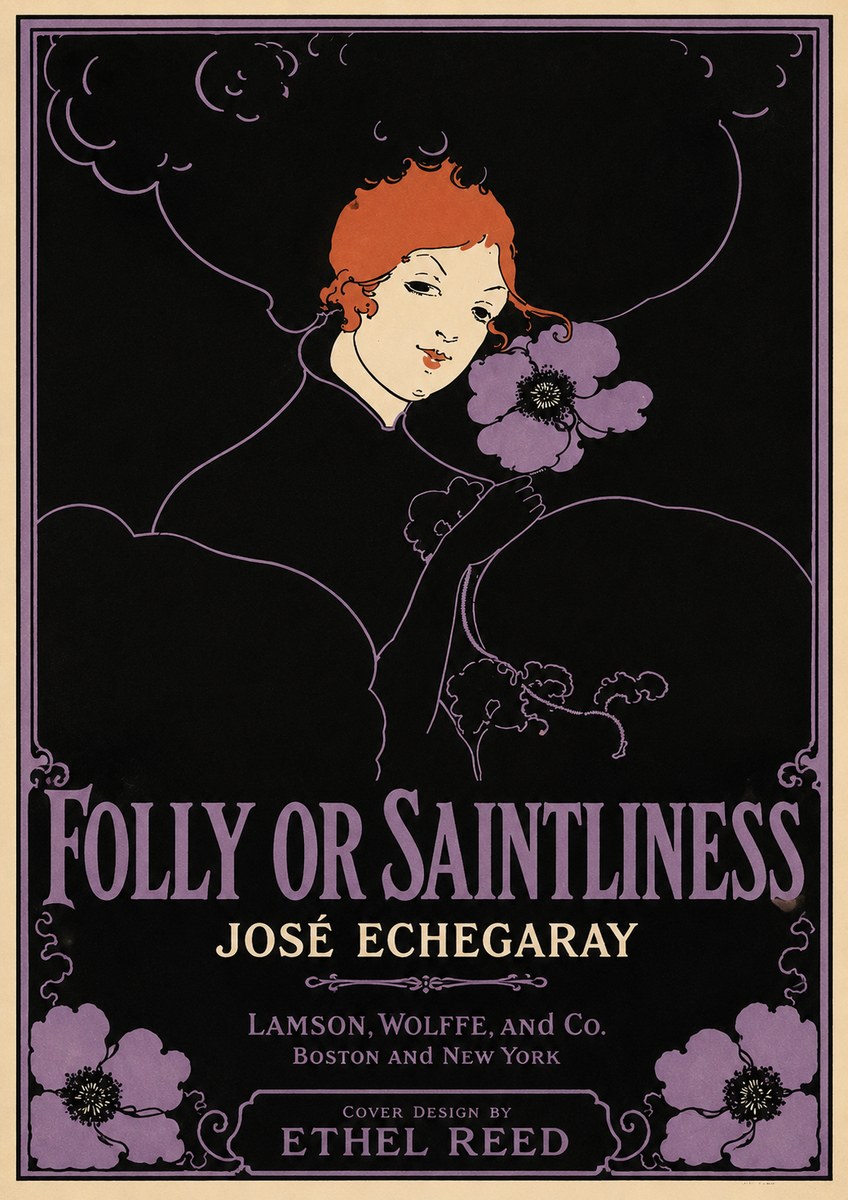 Ethel Reed Folly or Saintliness No2 - Póster