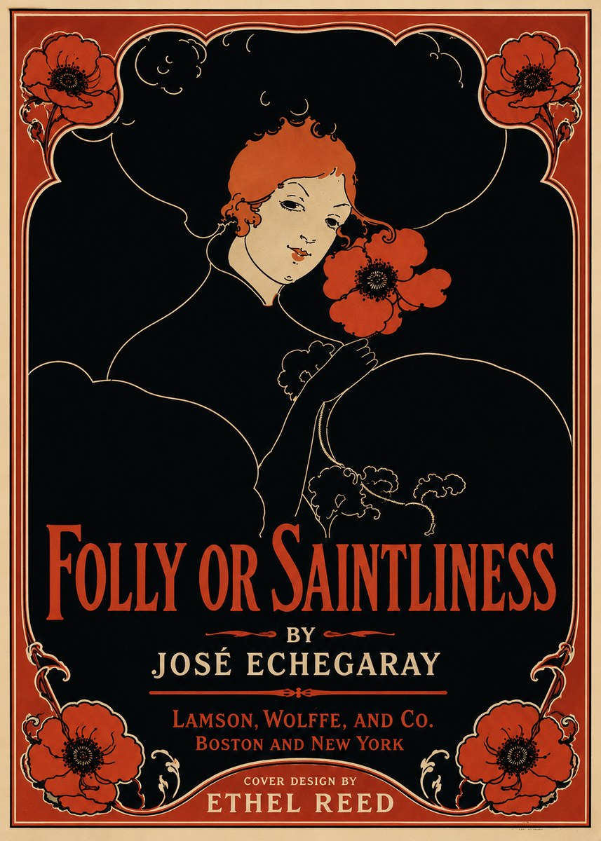 Ethel Reed Folly or Saintliness No6 - Póster