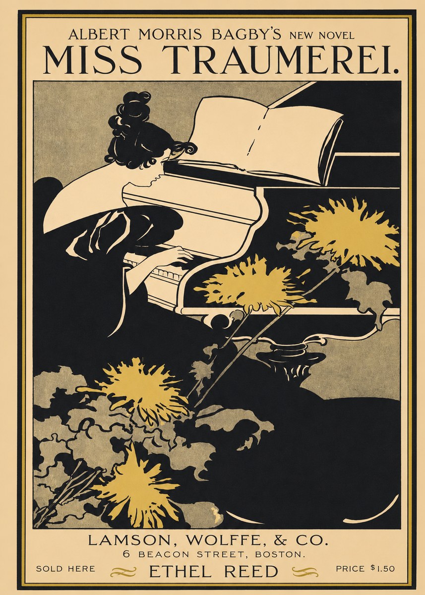 Ethel Reed Miss Traumerei. No1 - Póster
