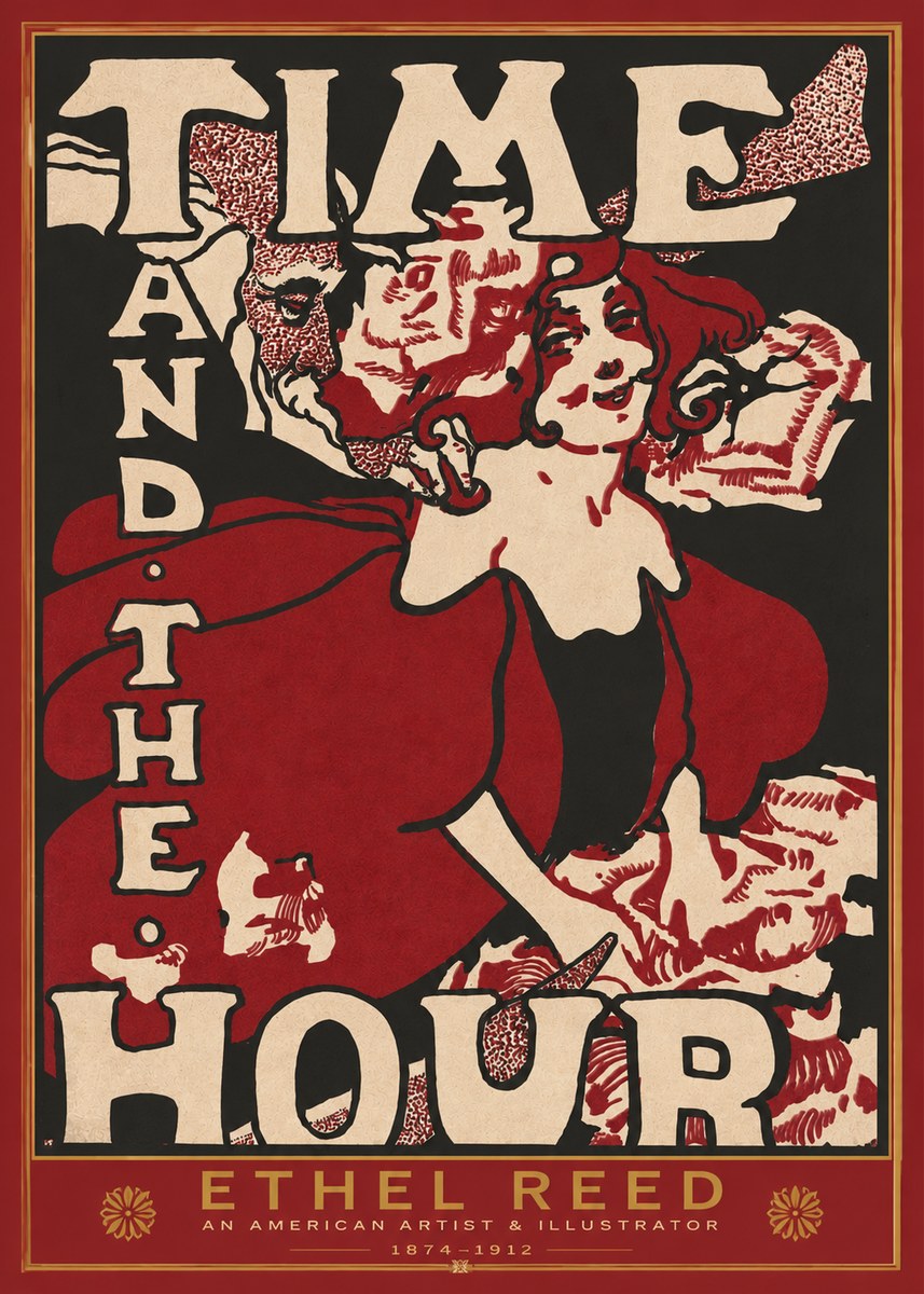 Ethel Reed Time and the Hour No2 - Póster