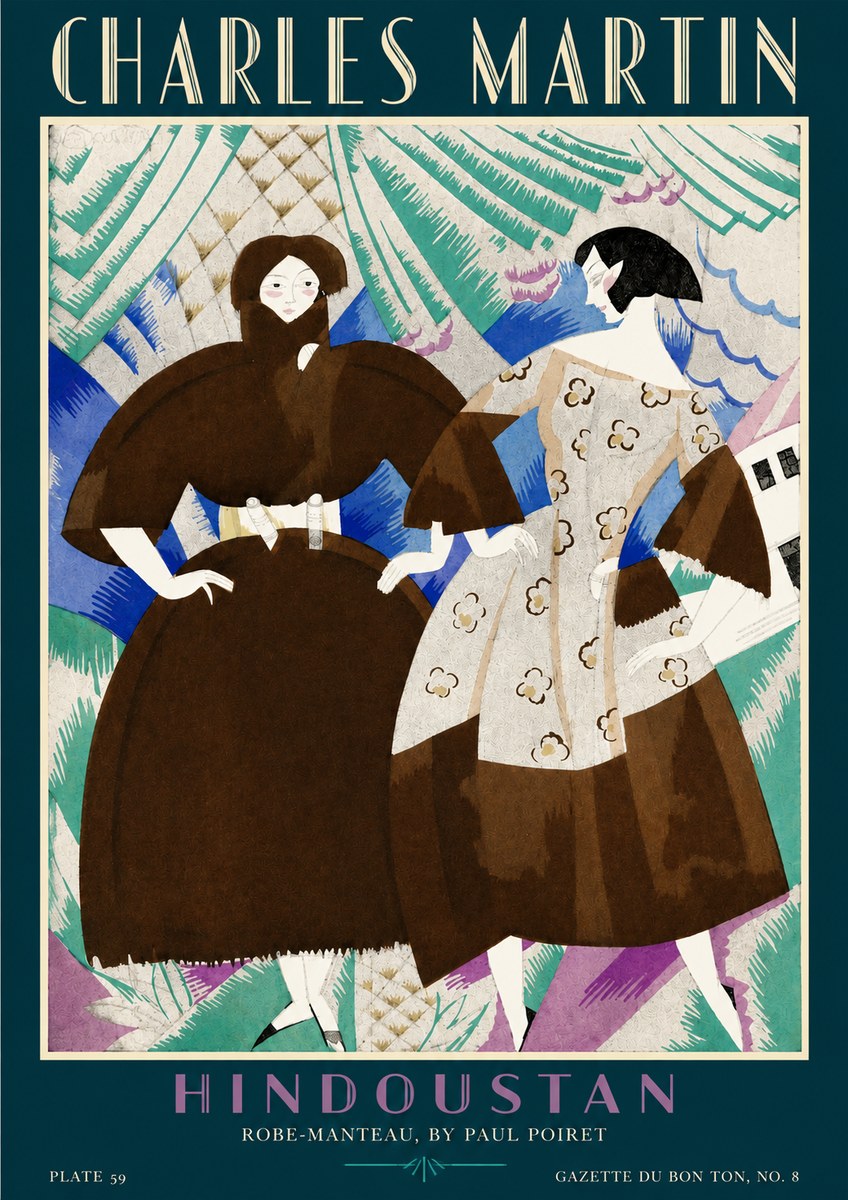 Charles Martin Hindoustan No3 - Póster