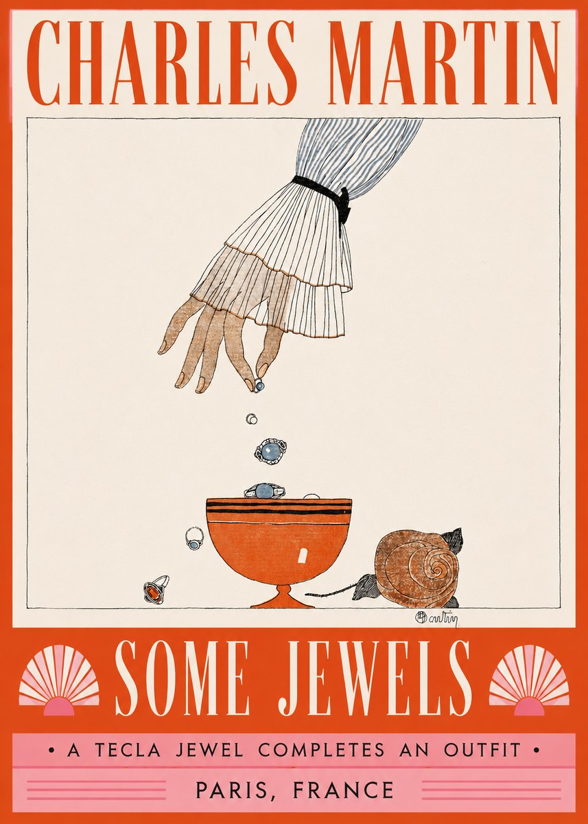 Charles Martin Some Jewels No2 - Póster