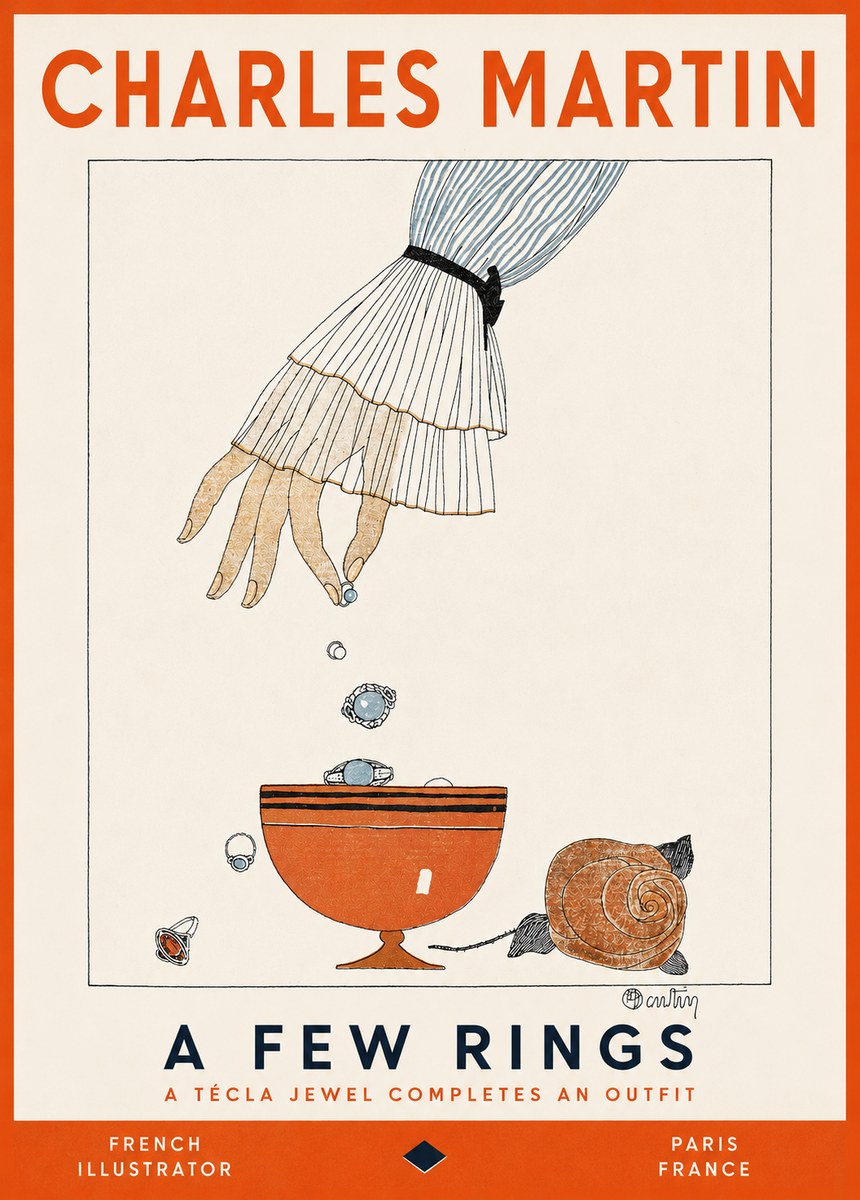 Charles Martin Some Jewels No5 - Póster