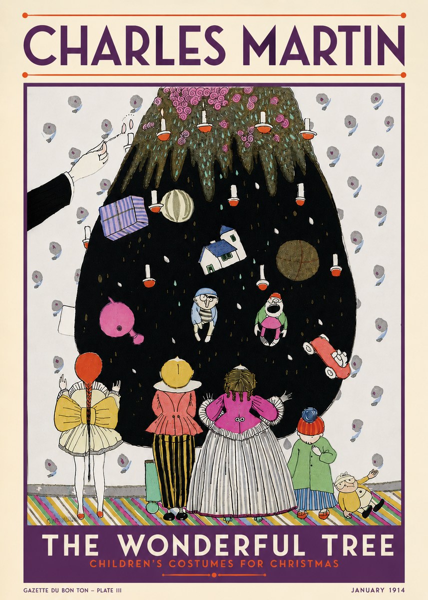 Charles Martin The Wonderful Tree No4 - Póster