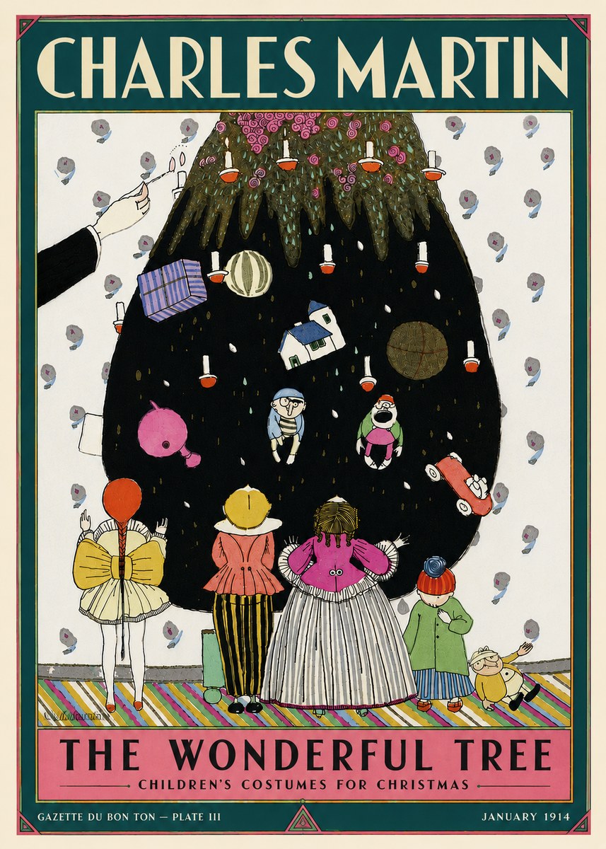 Charles Martin The Wonderful Tree No6 - Póster