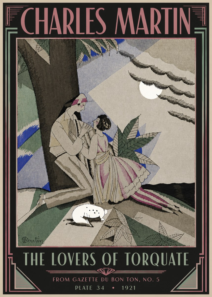 Charles Martin The Lovers of Torquate No6 - Póster