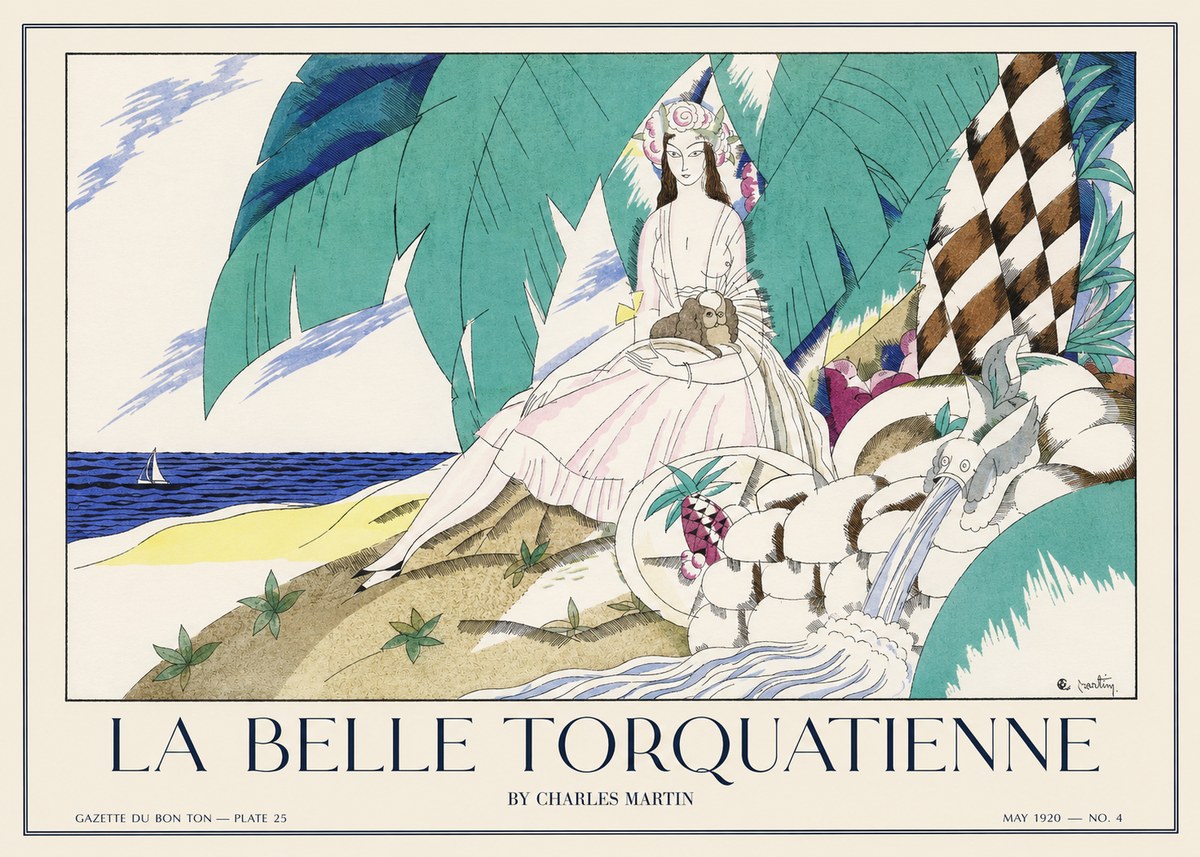 Charles Martin La Belle Torquatienne No1 - Póster