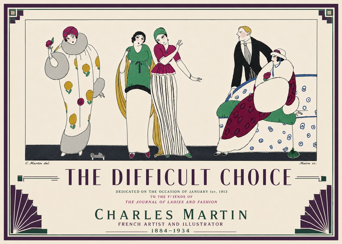 Charles Martin The Difficult Choice No6 - Póster