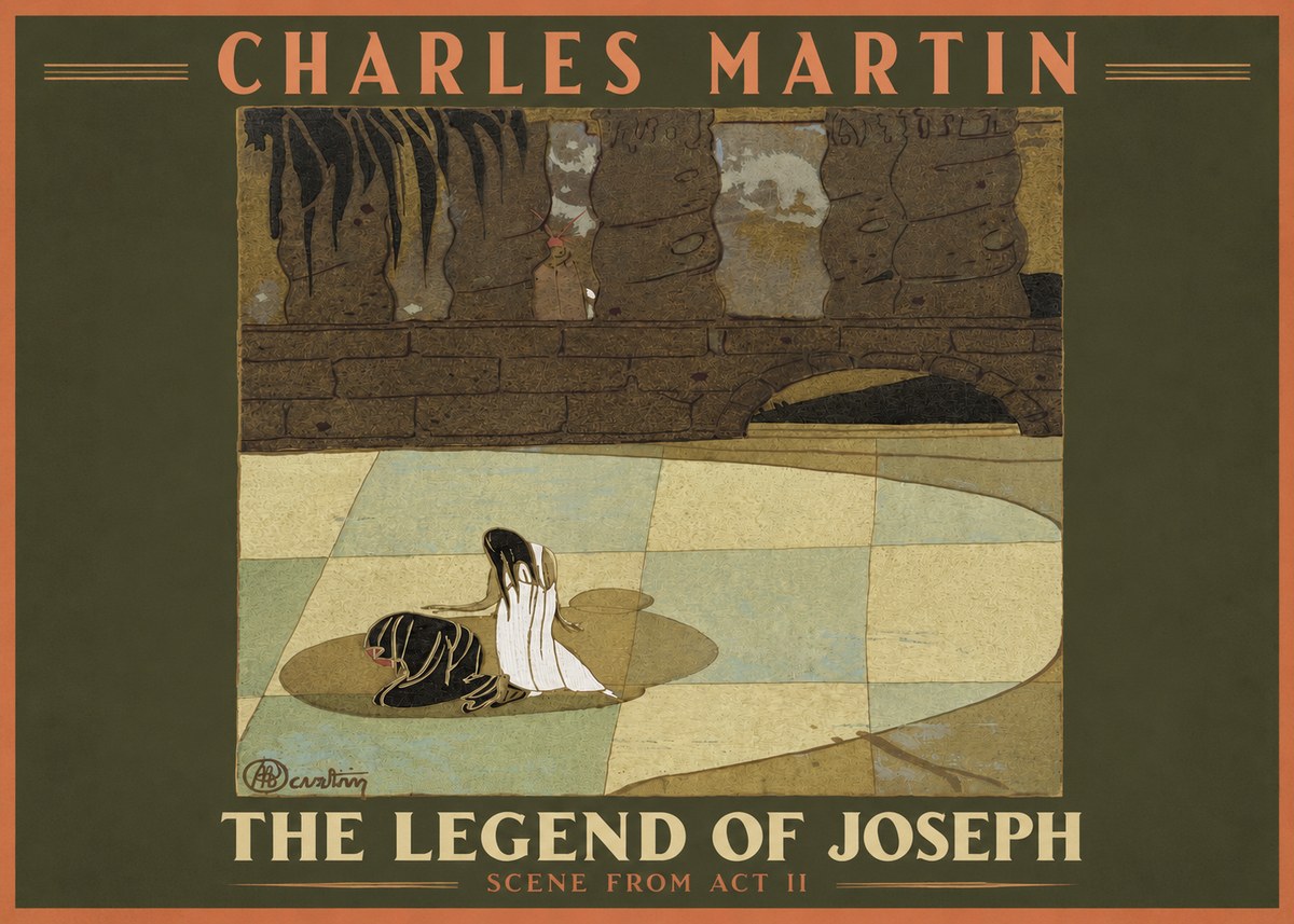 Charles Martin The Legend of Joseph - Scene from Act Ii No2 - Póster