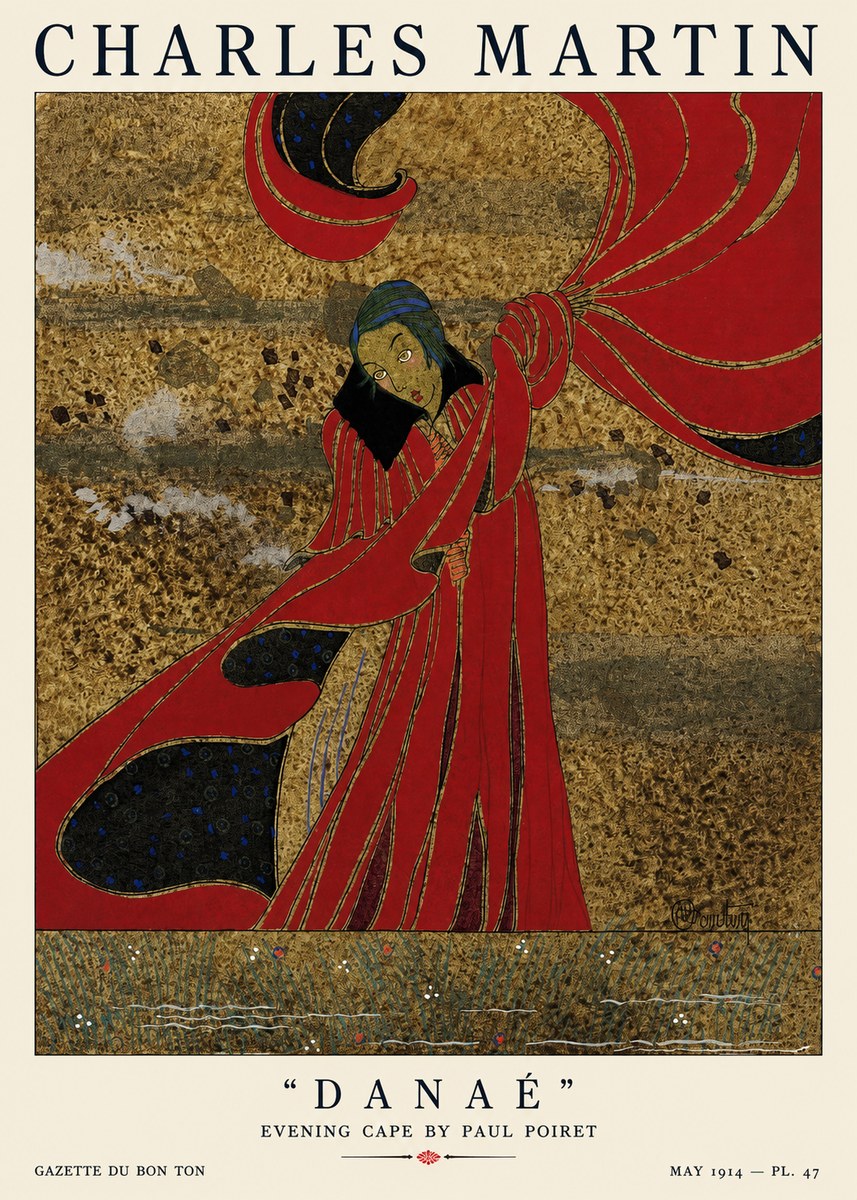 Charles Martin Danaé No1 - Póster