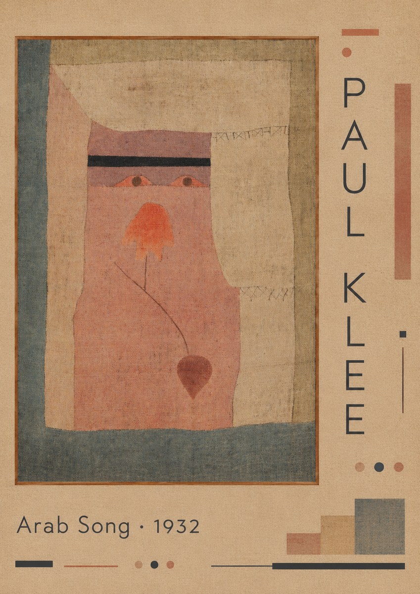 Paul Klee Arab Song No2 - Póster