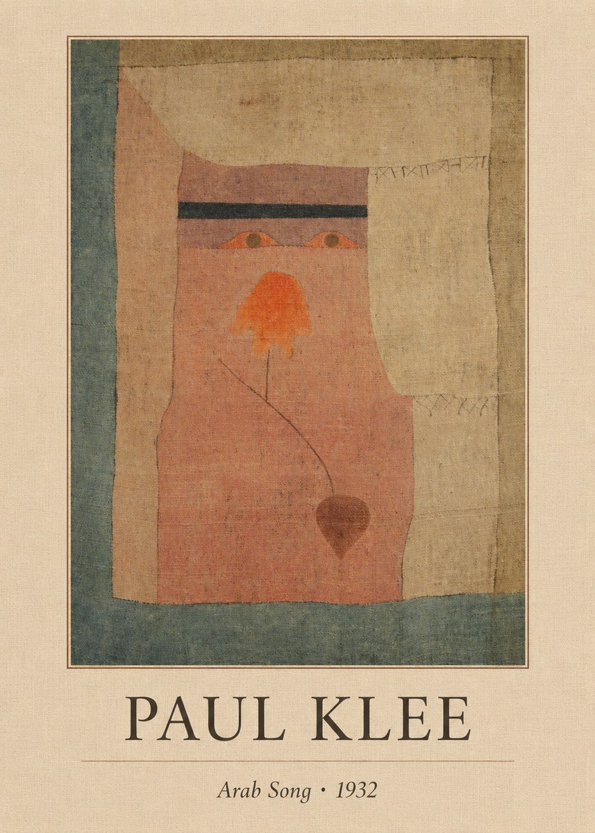Paul Klee Arab Song No4 - Póster