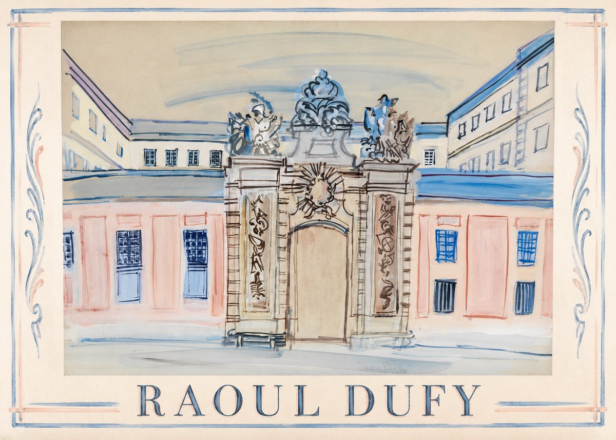 Raoul Dufy Versailles, the Grand Trianon No1 - Póster