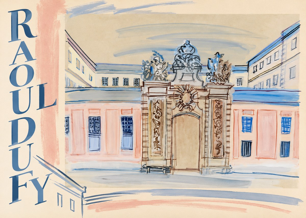 Raoul Dufy Versailles, the Grand Trianon No2 - Póster