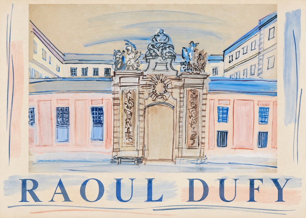 Raoul Dufy Versailles, the Grand Trianon No3 - Póster