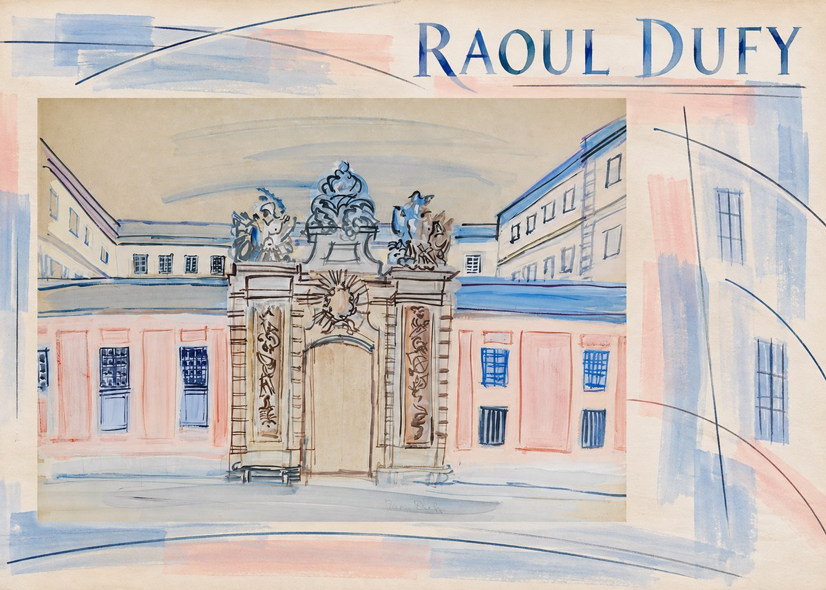 Raoul Dufy Versailles, the Grand Trianon No4 - Póster