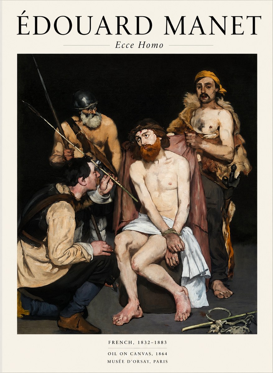 Édouard Manet Ecce Homo No1 - Póster