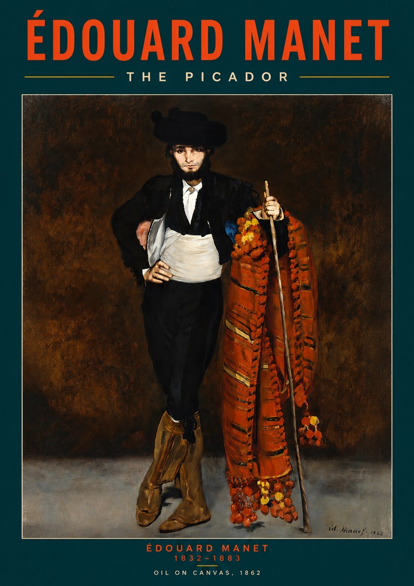 Édouard Manet The Picador No2 - Póster