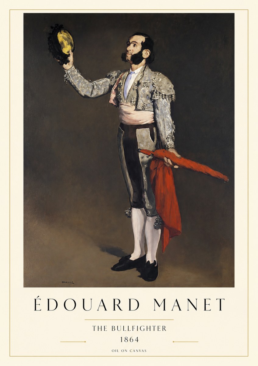 Édouard Manet The Bullfighter No1 - Póster