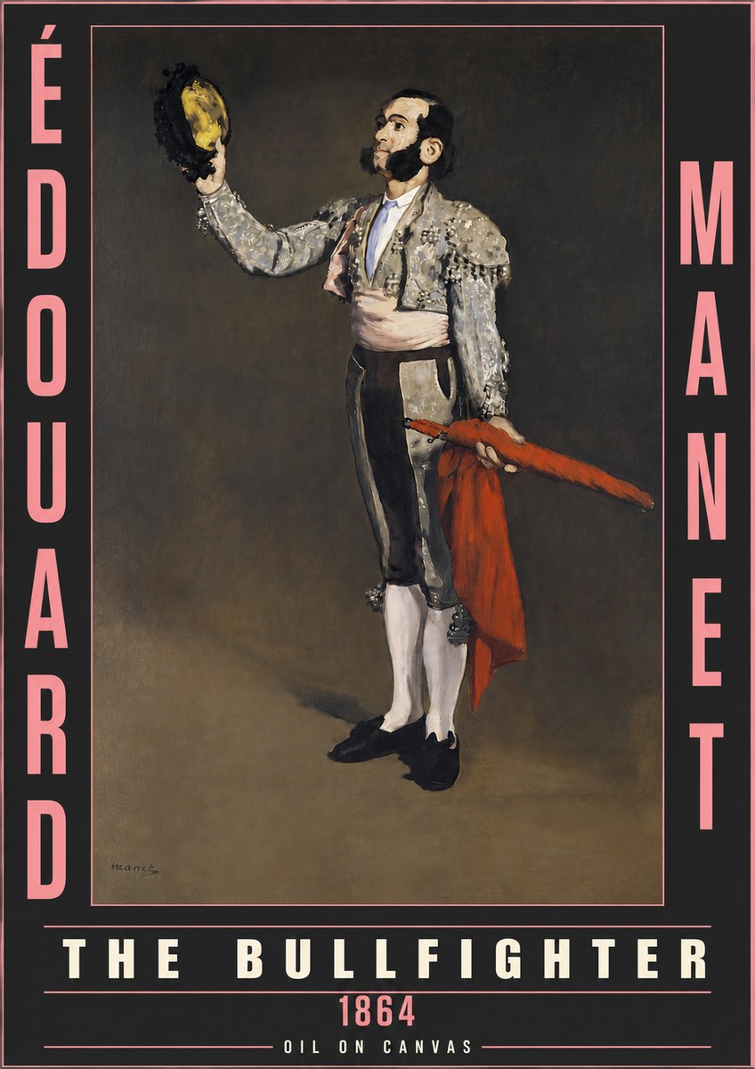 Édouard Manet The Bullfighter No5 - Póster