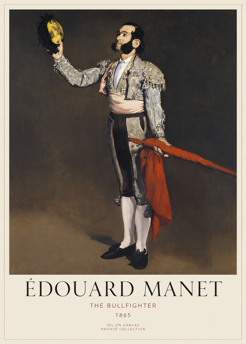 Édouard Manet The Bullfighter No6 - Póster