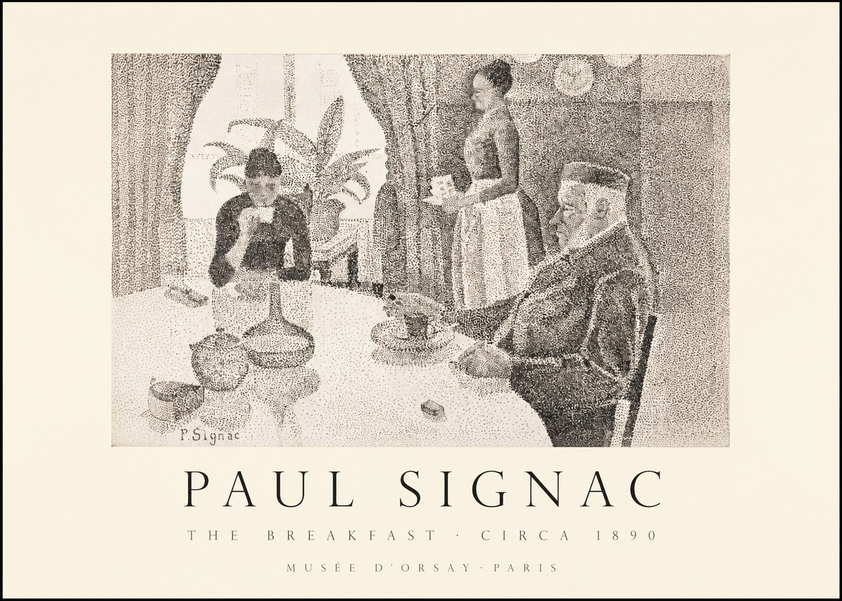 Signac The Breakfast No1 - Póster