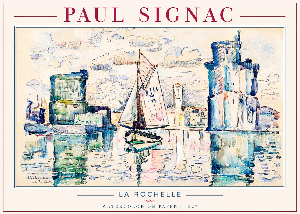Signac La Rochelle II No3 - Póster