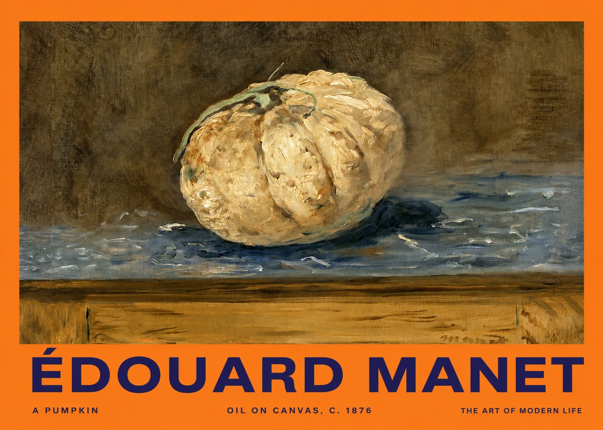 Édouard Manet A Pumpkin No2 - Póster