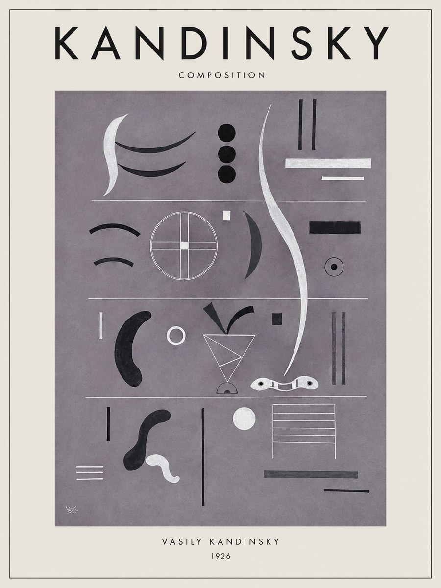 Kandinsky Composition I No1 - Póster