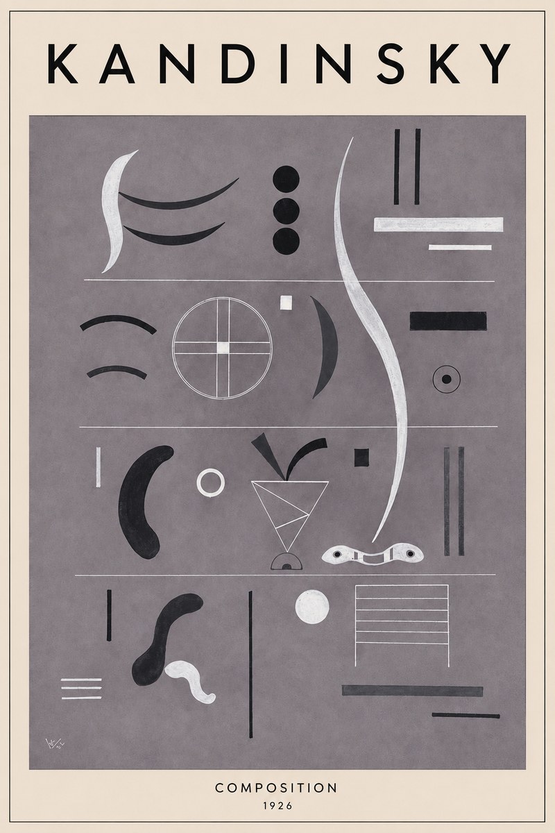Kandinsky Composition I No2 - Póster