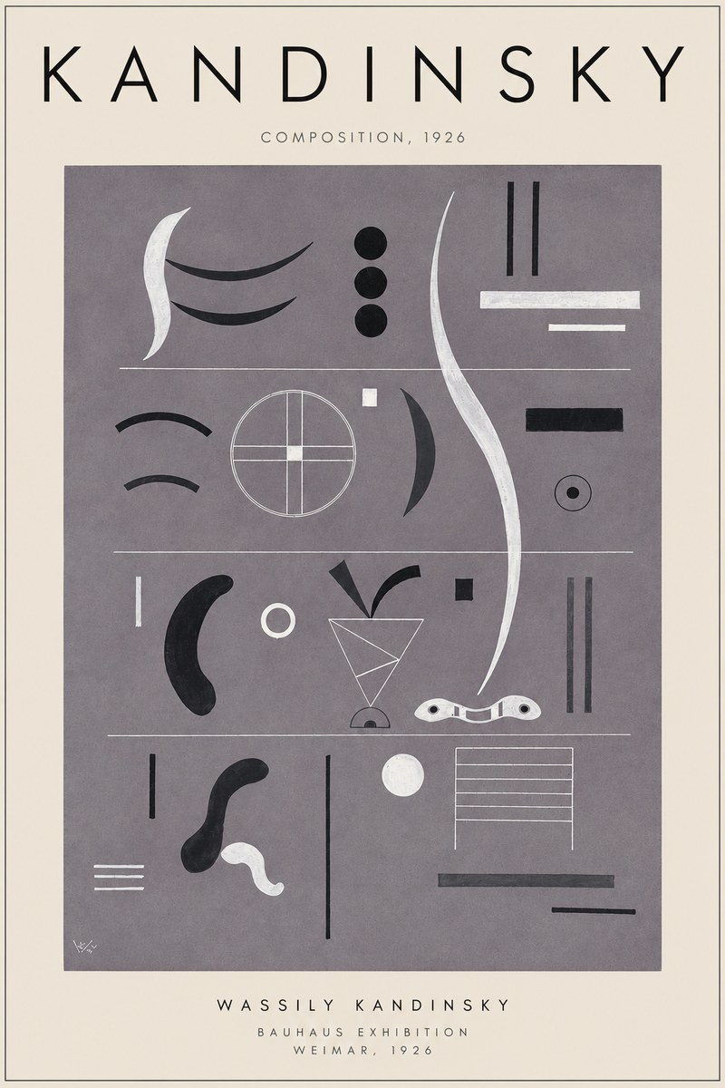 Kandinsky Composition I No3 - Póster