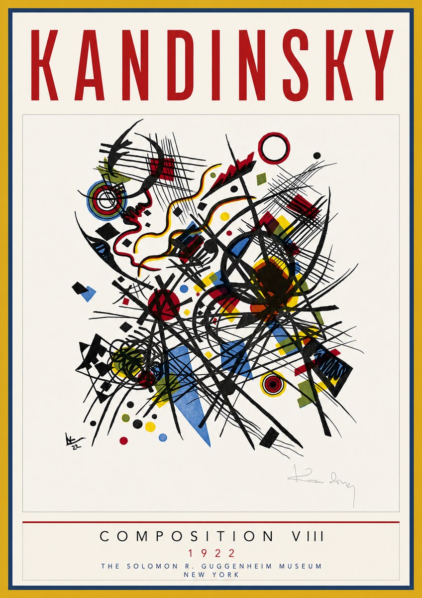 Kandinsky Composition Viii No5 - Póster