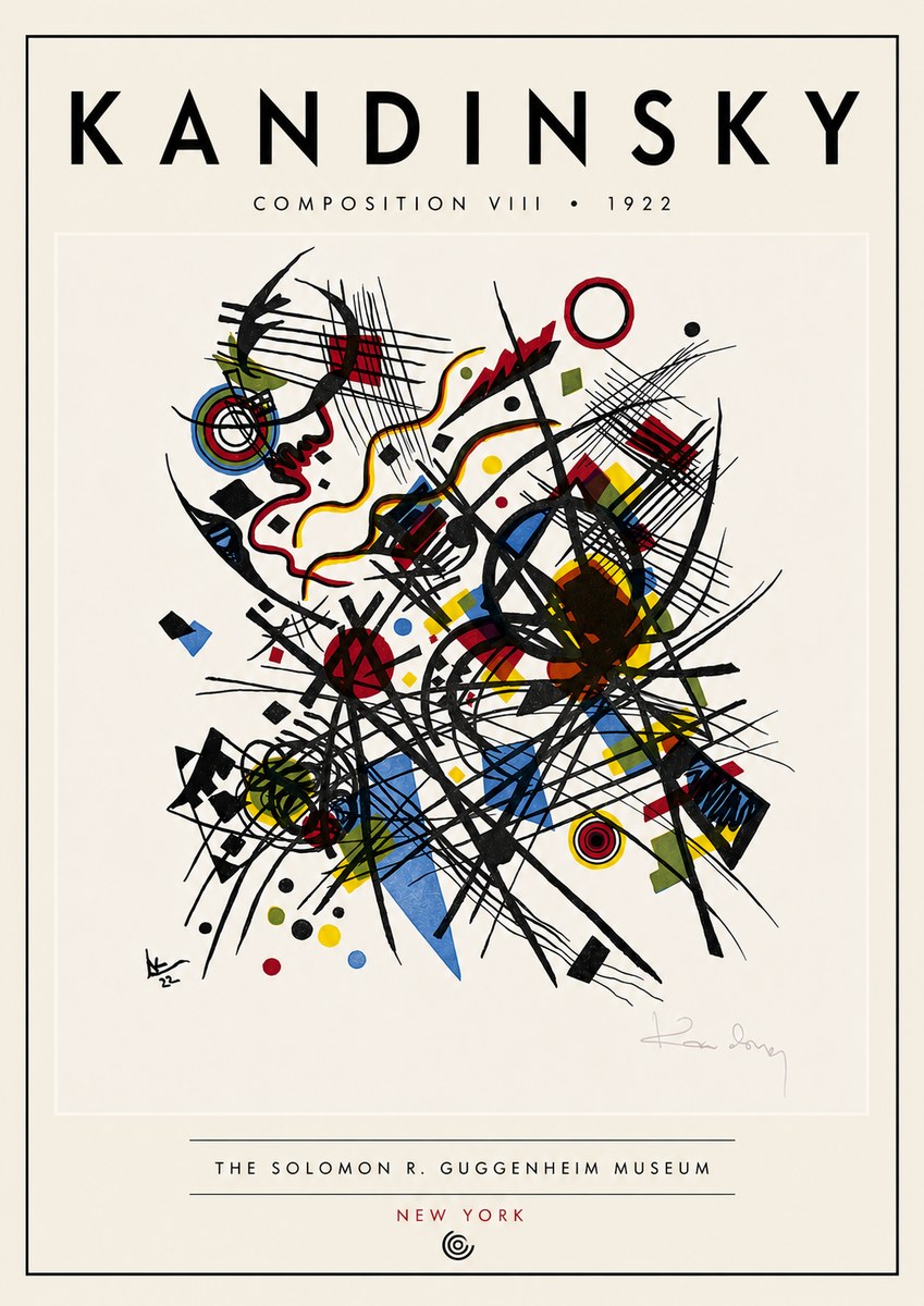Kandinsky Composition Viii No6 - Póster