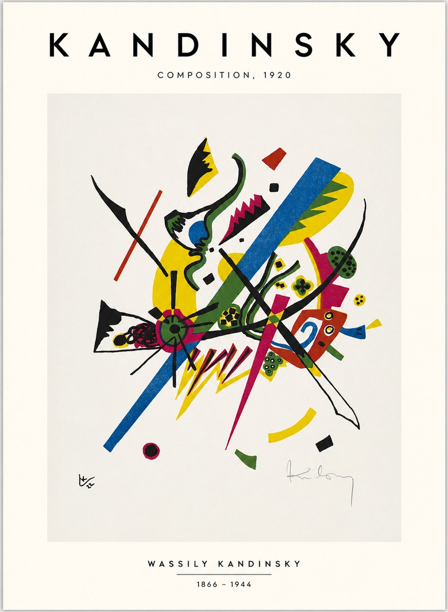Kandinsky Composition, 1920 No1 - Póster
