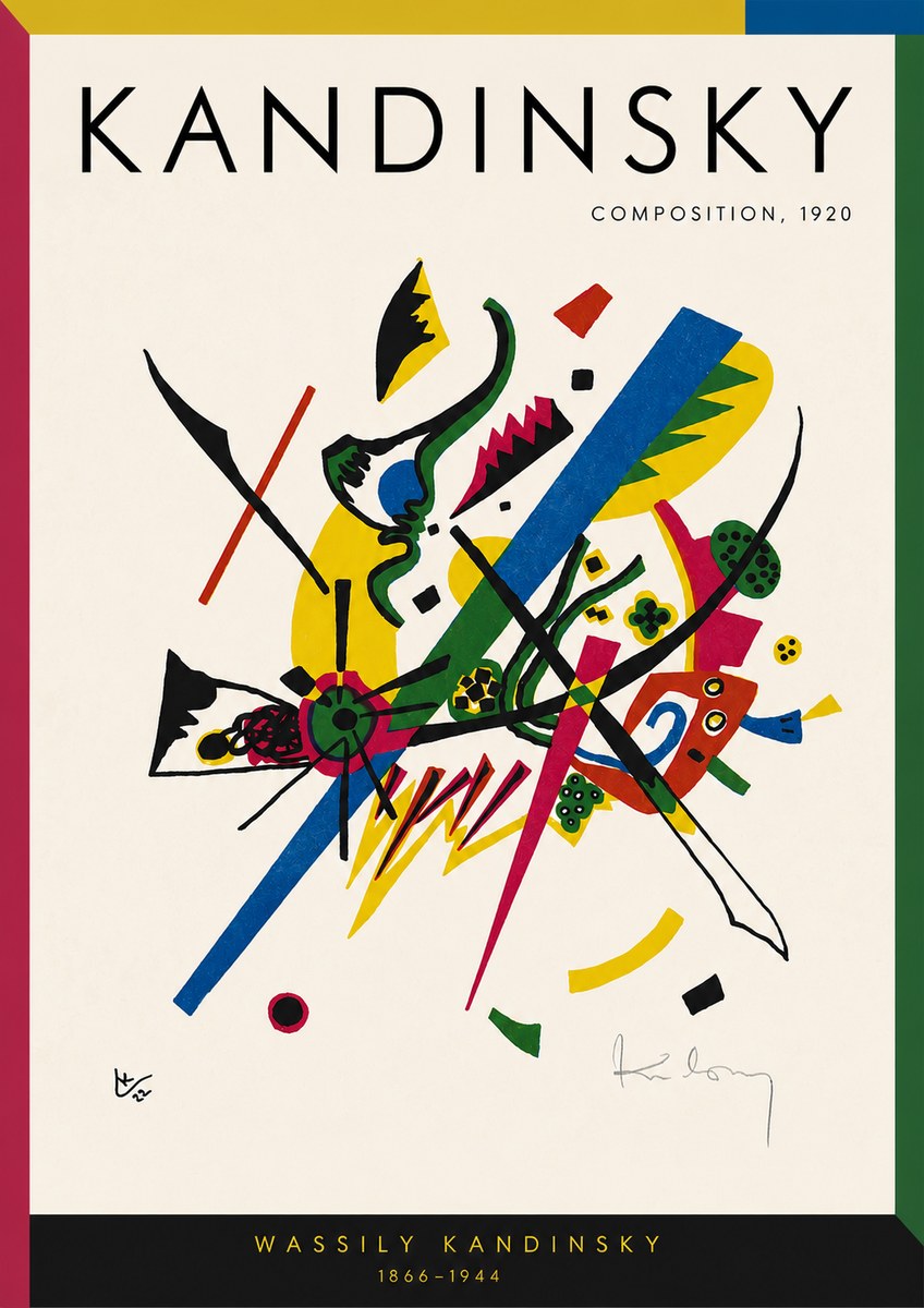 Kandinsky Composition, 1920 No2 - Póster