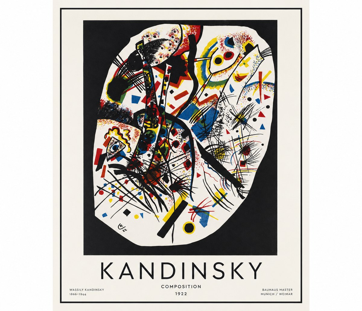 Kandinsky Composition 1922 No1 - Póster