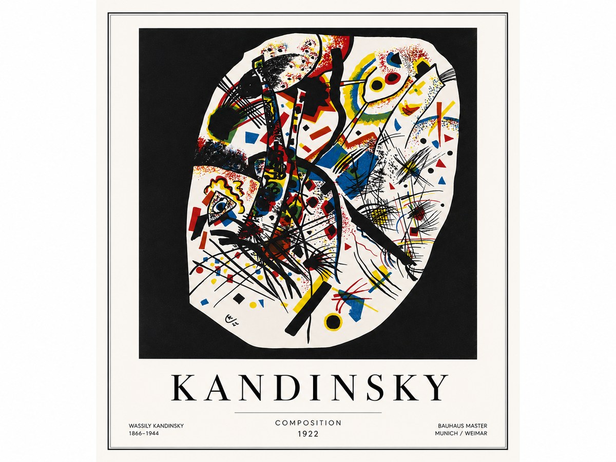 Kandinsky Composition 1922 No5 - Póster