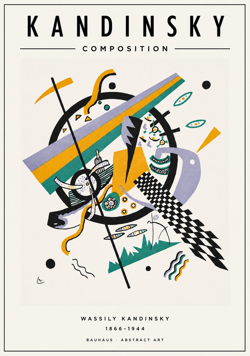 Kandinsky Composition III No1 - Póster