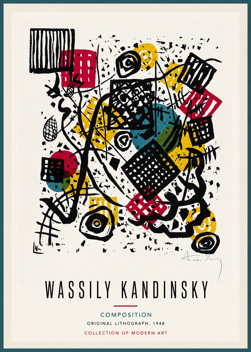 Kandinsky Composition IV No2 - Póster
