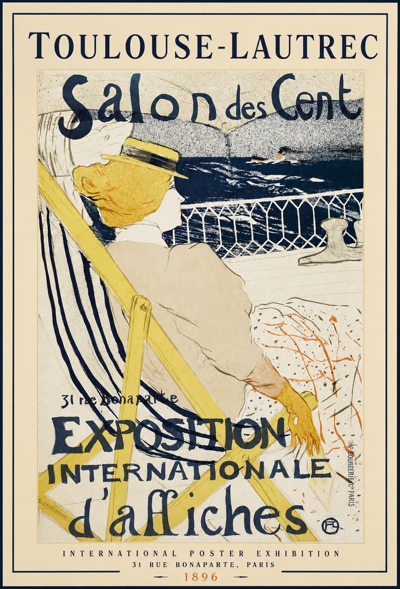 Toulouse-Lautrec Salon Des Cent No1 - Póster