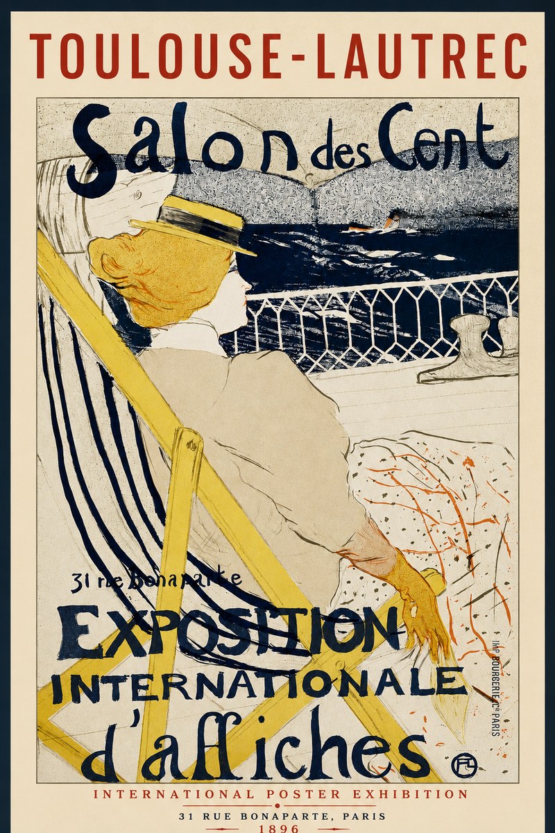 Toulouse-Lautrec Salon Des Cent No2 - Póster