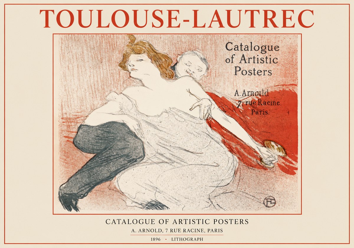 Toulouse-Lautrec Catalogue of Artistic Posters No1 - Póster