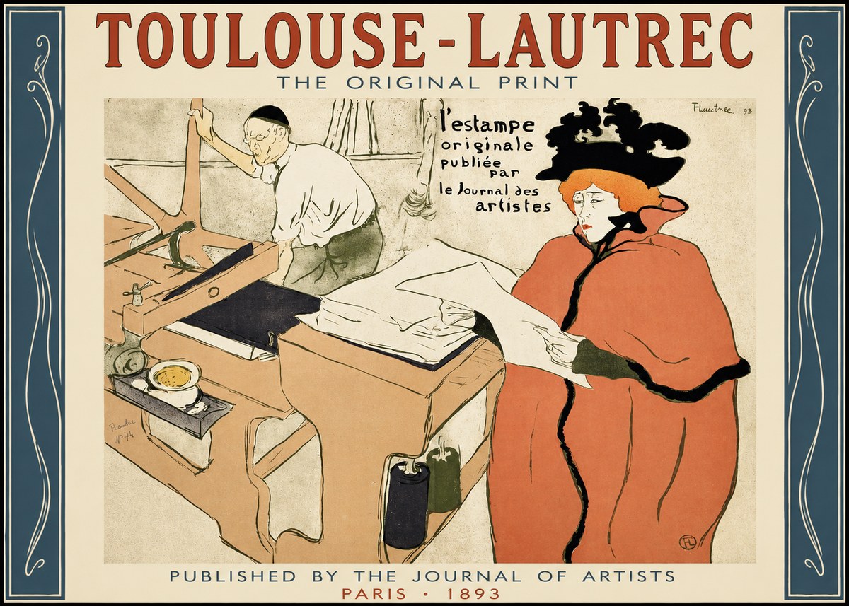 Toulouse-Lautrec L'estampe Originale No2 - Póster