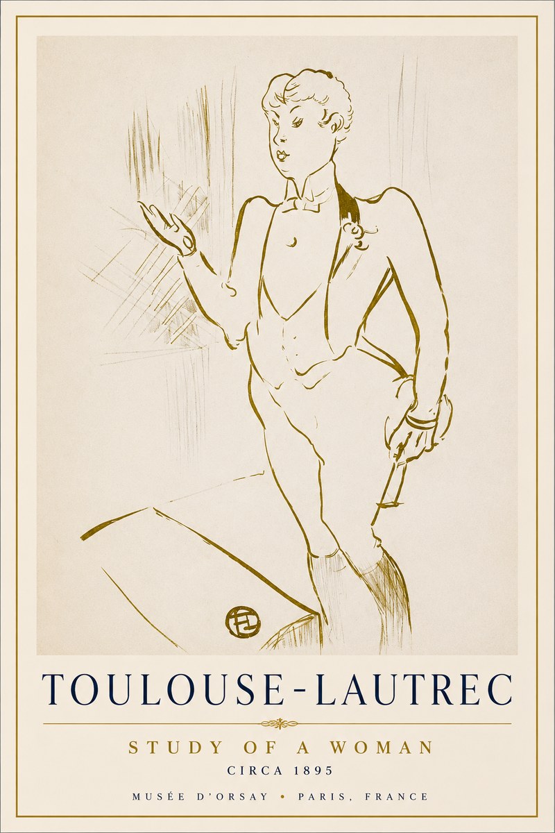 Toulouse-Lautrec The Poet of Parisian Life No2 - Póster