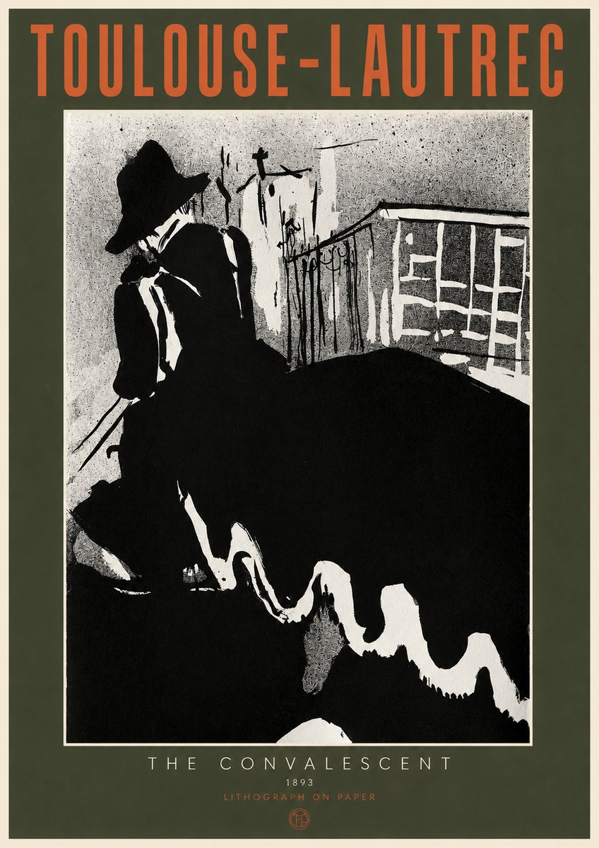 Toulouse-Lautrec The Convalescent No2 - Póster