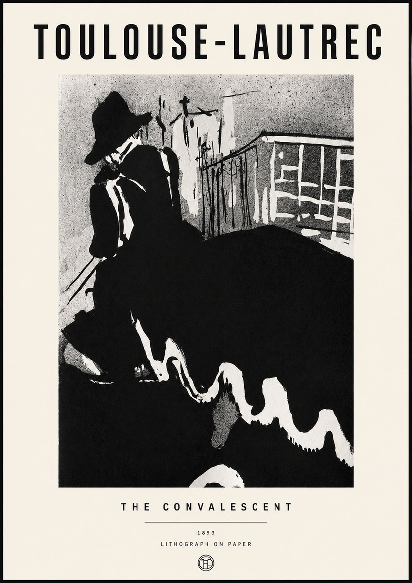 Toulouse-Lautrec The Convalescent No3 - Póster