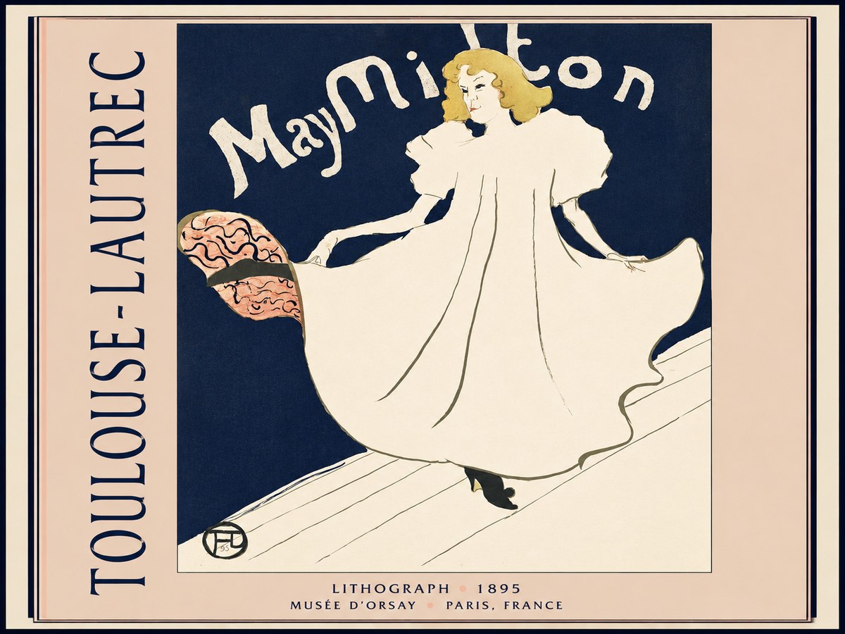 Toulouse-Lautrec May Milton No2 - Póster